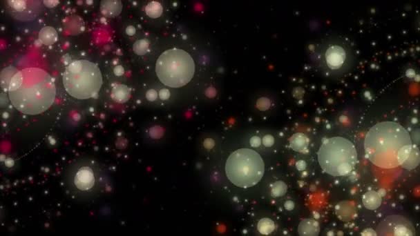 Maravillosa Animación Vídeo Con Burbujas Movimiento 4096X2304 Bucle — Vídeo de stock
