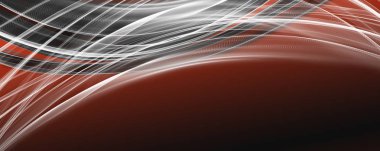 Metnin için alanı olan soyut zarif panorama arkaplan tasarımı