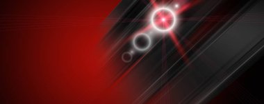 Işıklı gelecek çizgili panorama arkaplan tasarımı