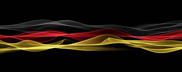 Abstrakcja Ilustrowany Niemiecki Kolor Panorama Projekt Dla Imprez Sportowych — Zdjęcie stockowe