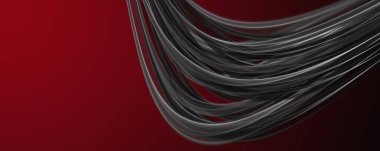 Soyut zarif romantik panorama arkaplan tasarımı çizimi