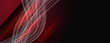 Güçlü dalga panorama arkaplan tasarımı illüstrasyonu