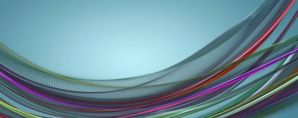 Абстрактный Элегантный Дизайн Волновой Панорамы Пространством Вашего Текста — стоковое фото