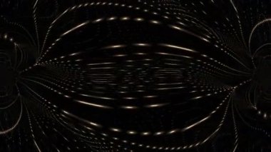Parçacık nesne ve yavaş hareket, 4096 x 2304 döngü 4k ile büyülü video animasyon