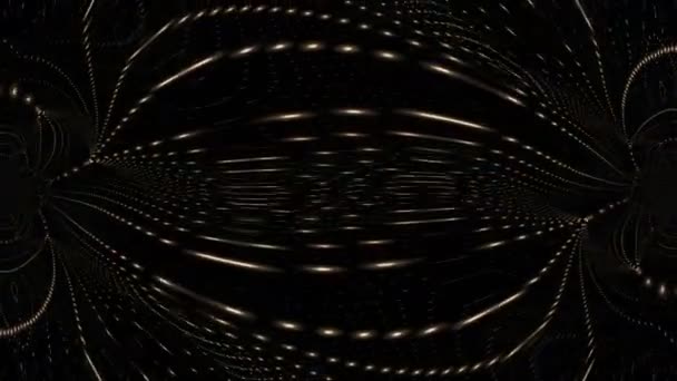 Μαγικό Βίντεο Κινουμένων Σχεδίων Αντικείμενο Σωματιδίων Και Φως Αργή Κίνηση — Αρχείο Βίντεο