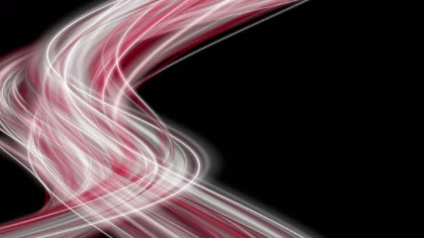 Fantastic Video Animation Stripe Wave Object Slow Motion 4096X2304 Loop — Stock Video