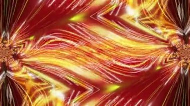 Parçacık nesne ve yavaş hareket, 4096 x 2304 döngü 4k ile büyülü video animasyon