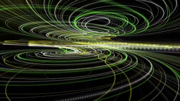 带粒子条纹慢动作物体的绝妙视频动画 4096X2304环路4K — 图库视频影像