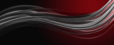 Güçlü dalga panorama arkaplan tasarımı illüstrasyonu