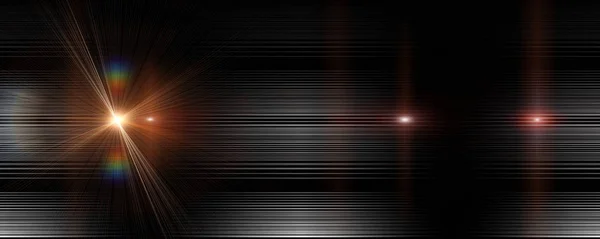 Işıklı gelecek çizgili panorama arkaplan tasarımı — Stok fotoğraf