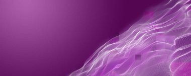 Soyut zarif romantik panorama arkaplan tasarımı çizimi