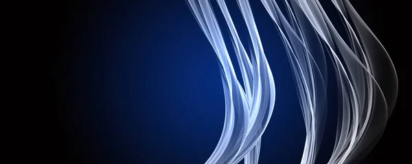 Abstraktes elegantes Wellenpanorama-Design mit Platz für Ihren Text — Stockfoto