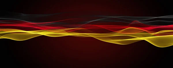 Soyut Alman renk panorama tasarım spor olayları için resimli