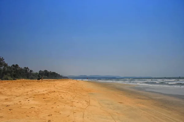 Üres Strandtól Délután — Stock Fotó