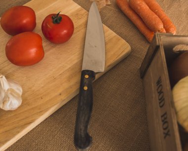 Sağlıklı gıda zanaat bir şekilde pişmiş