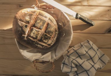 Esnaf ekmek, taze pişmiş