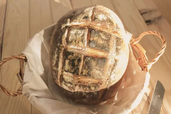 Artisan Bread Freshly Baked — Stock Photo, Image