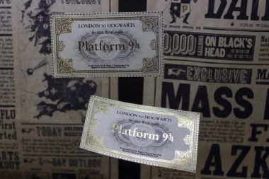 Londra, Ingiltere; 23 Ekim 2013; Warner Bros Studios Londra Turu, w