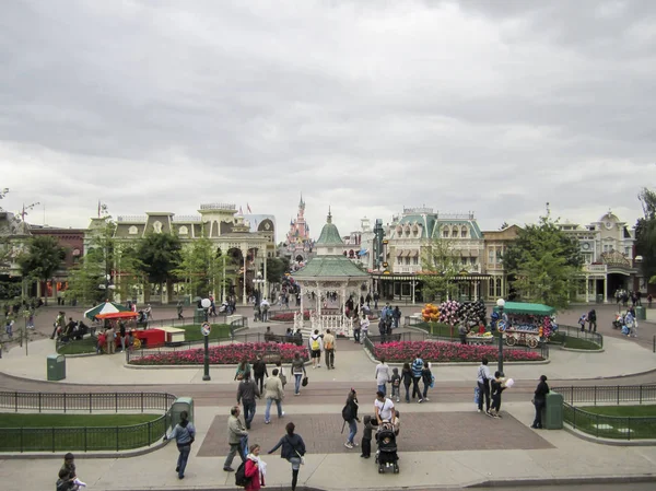 Paris, France; June 16, 2011; Tour of Disneyland Paris theme park — Stock Photo, Image