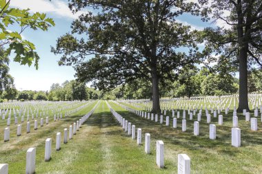 Arlington, Usa; 26 Haziran 2017; Arlington Ulusal Mezarlığı Arlington, Virginia