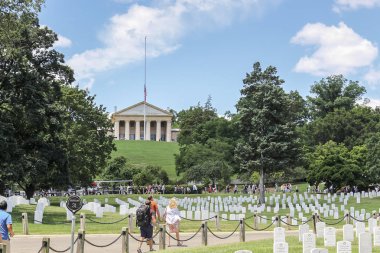 Arlington, Usa; 26 Haziran 2017; Arlington Ulusal Mezarlığı Arlington, Virginia