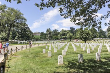 Arlington, Usa; 26 Haziran 2017; Arlington Ulusal Mezarlığı Arlington, Virginia