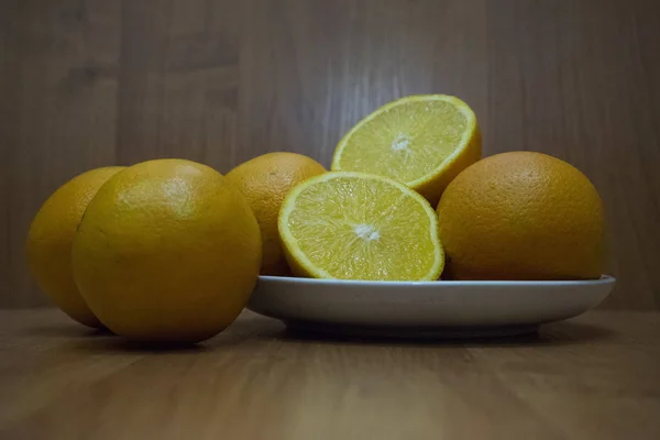 Orange Citrusové Šťavnatá Vůně Ovoce Měkkou Pomerančové Kůry — Stock fotografie