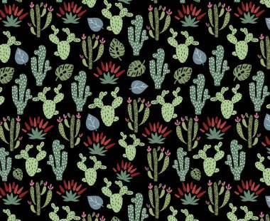 Şirin Afrika vektör Set