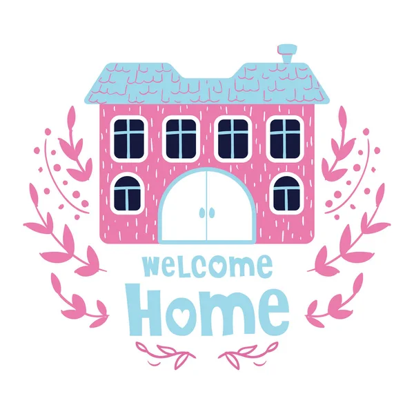 sevimli çizgi evleri