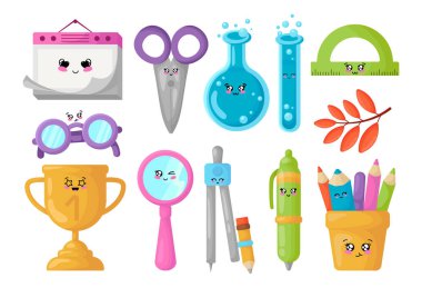 Geri okul Kawaii için