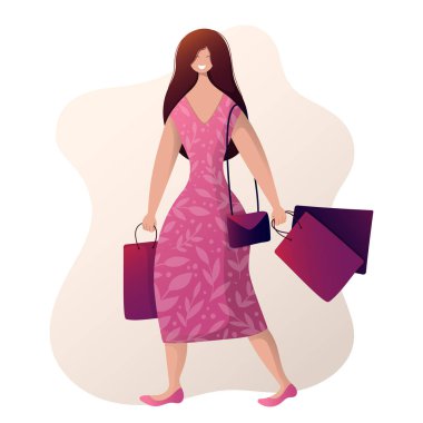 İnsanlar Alışveriş Konsepti