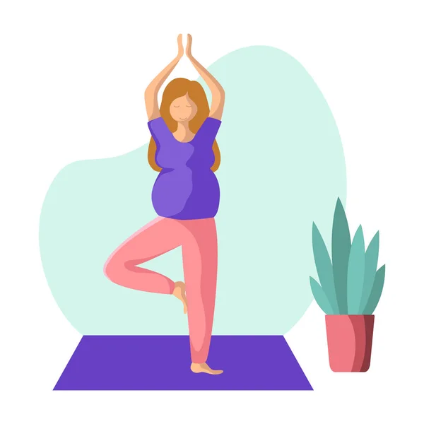 Yoga Personas Diferentes — Vector de stock