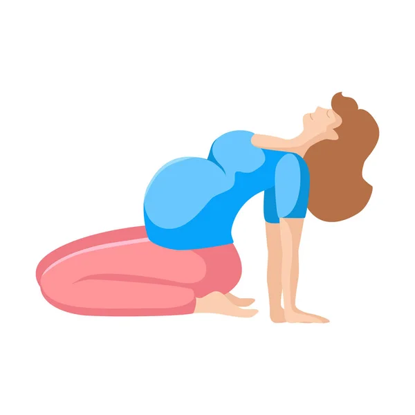 Yoga olika människor — Stock vektor