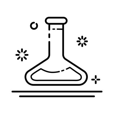 Laboratuvar Şişeleri Simge Seti