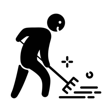 Çim Bakım Vektörü 