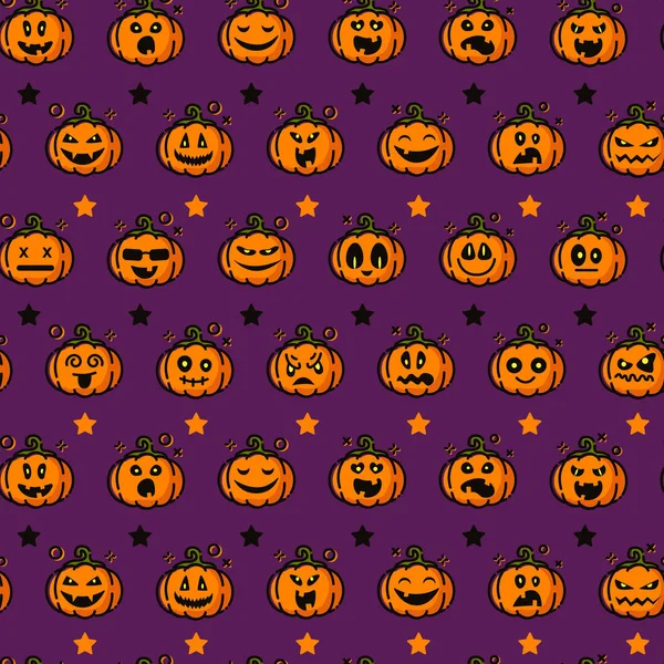 Halloween símbolos lindos — Vector de stock