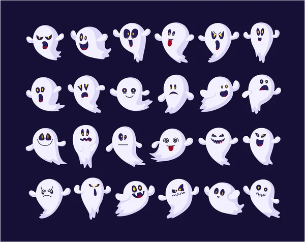Halloween roztomilé symboly — Stockový vektor