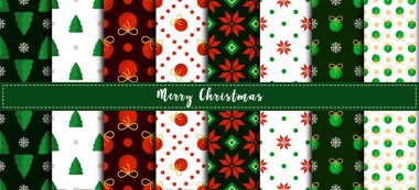 vektör kawaii Noel koleksiyonu