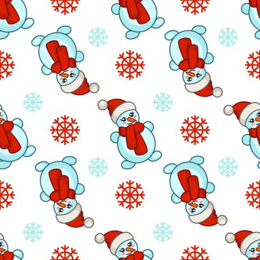 vektör kawaii Noel koleksiyonu