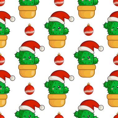 vektör kawaii Noel koleksiyonu