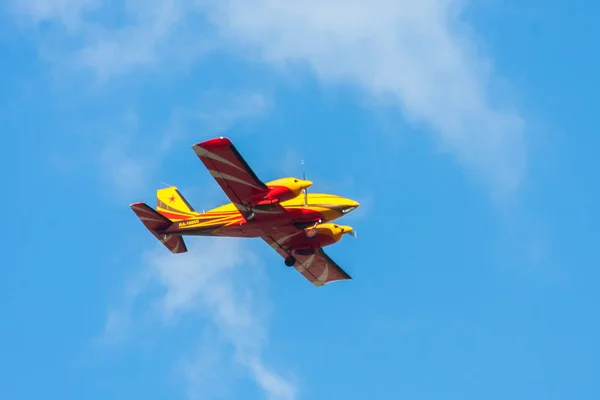 Zhukovsky Ρωσική Ομοσπονδία Αυγούστου 2015 Airshow Maks Polet Piper — Φωτογραφία Αρχείου