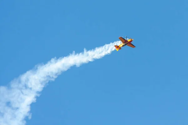 Zhukovsky Ruská Federace Srpen 2015 Airshow Maks Polet Yak — Stock fotografie