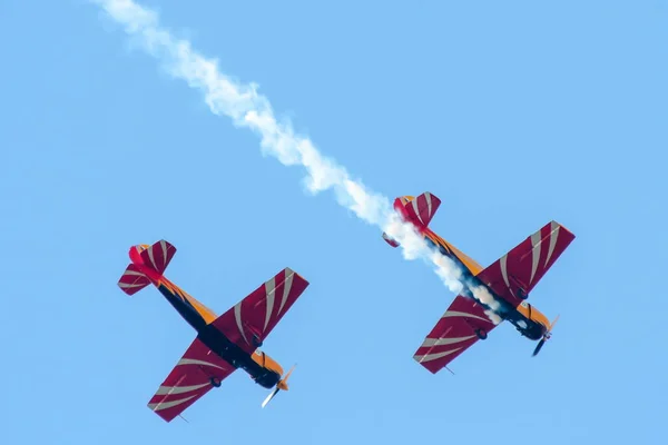 Zhukovsky Oroszország Augusztus 2015 Airshow Sándorné Polet Jak — Stock Fotó