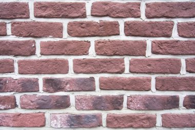 Tükenme alanları ile tuğla bakan duvar dokusu