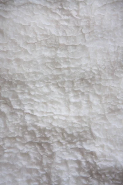 Fundo Suave Branco Detalhe Tapete Pele Carneiro Natural — Fotografia de Stock