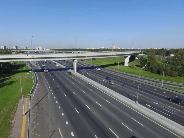 Yol kavşağı, Volgogradskiy umudu ve Moskova Çevre Yolu, Moskova Rusya