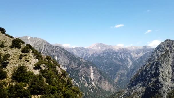 Tiempo Lapso Nubes Las Montañas — Vídeo de stock