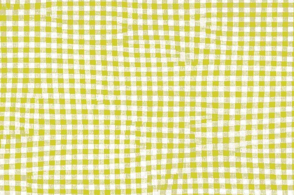 Sarı piknik battaniye dokuma kare desen ve doku ile