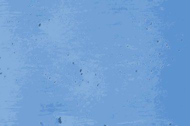 Mavi pocked doku bir çimento duvar sokak