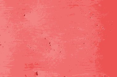 Kırmızı pocked doku bir çimento duvar sokak